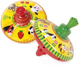 Janod Farm Spinning Top musikalisk leksak 2y+ 1 st.