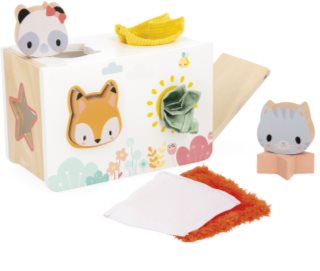 Janod Pure Sensory Tissue Box układanka edukacyjna 12m+ 1 szt.