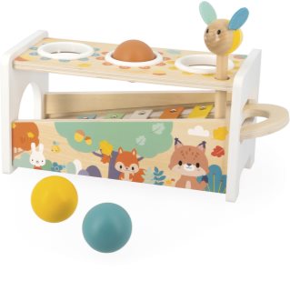 Janod Pure Tap Tap Xylophone žaislas su plaktuku 12m+ 1 vnt.