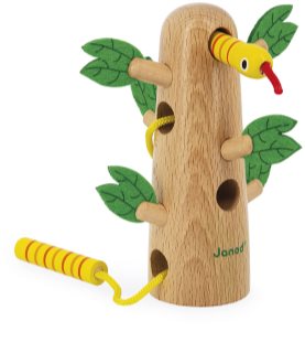 Janod Tropik Tropical Lace-Up Tree atividades para brincar 18m+ 1 un.