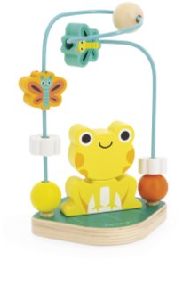 Janod Tropik Frog Loop-The-Loop Activity Spielzeug 12m+ 1 St.