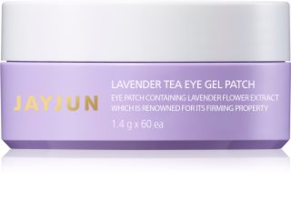 Jayjun Eye Gel Patch Lavender Tea masque hydrogel contour des yeux pour raffermir le visage 60x1,4 g