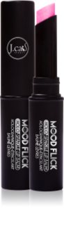 J.Cat Beauty Mood Flick Fugtgivende læbepomade med glitter Skygge 108 Deep Gratitude 2 g