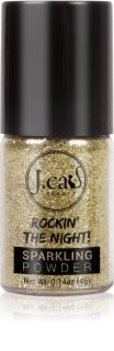 J.Cat Beauty Rockin' The Night! face and body glitter