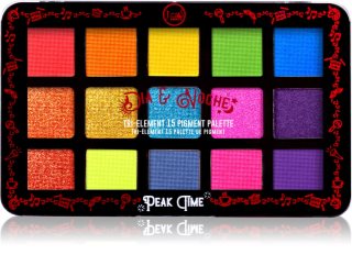 J.Cat Beauty Dia & Noche paletka očných tieňov odtieň 103 Peak Time 16 g