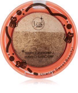 J.Cat Beauty Triple Crown sombra de olhos de longa duração