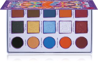 J.Cat Beauty House of Queens paletka očných tieňov odtieň 103 Royal Tea and Spade 12.5 g