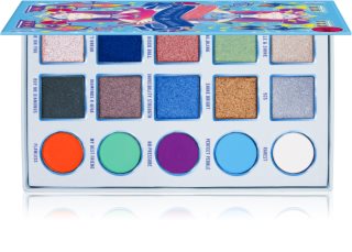J.Cat Beauty House of Queens paletka očných tieňov odtieň 104 Diamond Dealer 12.5 g
