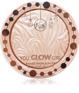 J.Cat Beauty You Glow Girl Küpsetatud esiletõstja