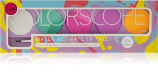 J.Cat Beauty ColorScope paletka na tvář se štětečkem odstín 102 Bright 5 g