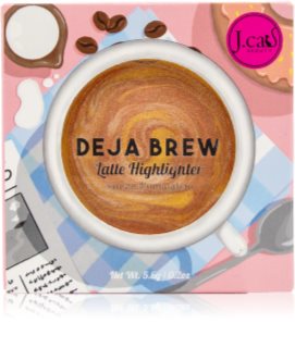 J.Cat Beauty Deja Brew iluminador tom 101 Cafe Elevation 5.6 g
