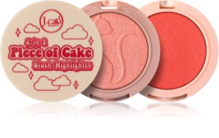 J.Cat Beauty 2 In 1 Piece Of Cake Rouge mit Aufheller