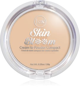 J.Cat Beauty Skin Bloom fond de teint compact crème haute couvrance