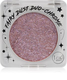 J.Cat Beauty Fairy Dust Duo-Chrome Mirdzošas acu ēnas (tonis) 101 Goblin Supercharged 2.3 g