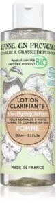 Jeanne en Provence BIO Apple tónico de limpeza calmante orgânico 150