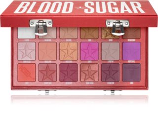 Jeffree Star Cosmetics Blood Sugar paleta de sombras de ojos 18x1,5 g