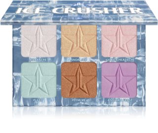 Jeffree Star Cosmetics Ice Crusher paleta osvetljevalcev 6x7 g