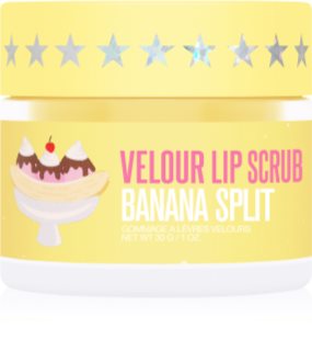 Jeffree Star Cosmetics Banana Fetish Velour Lip Scrub exfoliante a base de azúcar para labios