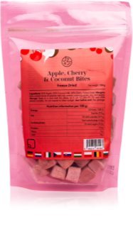 Mandimu Mele e ciliegie liofilizzate con latte di cocco 100 g frutta essiccata a freddo 100 g