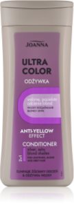 Joanna Ultra Color ενυδατικό και θρεπτικό μαλακτικό για ξανθά μαλλιά 200 γρ