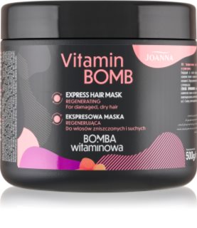 Joanna Vitamin Bomb Express Hair Mask Mask för torrt och skadat hår 500 ml