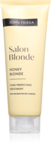 John Frieda Salon Blonde Tone Perfecting Treatment тониращ крем за подчертаване на цвета на косата