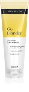 John Frieda Go Blonder Lightening Shampoo изсветляващ шампоан за руса коса