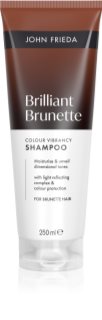 John Frieda Brilliant Brunette Colour Protecting hidratáló sampon 250 ml