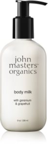 John Masters Organics Geranium & Grapefruit Body Milk kojące mleczko do ciała 236 ml