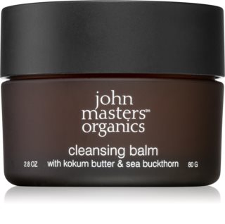 John Masters Organics Kokum Butter & Sea Buckthorn Cleansing Balm balzam za skidanje šminke i čišćenje 80 g