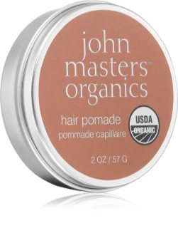John Masters Organics Hair Pomade pomada para alisamento e nutrição de cabelo seco e rebelde 57 g