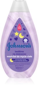 Johnson's® Bedtime gel de curățare pentru un somn liniștit pentru pielea bebelusului 500 ml