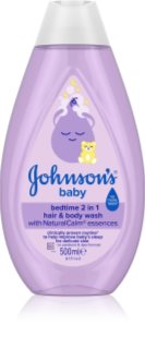 Johnson's® Bedtime gel limpiador para cuerpo y cabello de buenas noches 500 ml