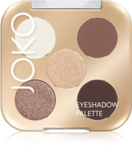 JOKO Eyeshadow Palette palette de fards à paupières 5 couleurs teinte Smoky Nude 7 g
