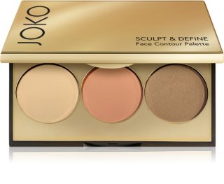 JOKO Sculpt & Define kontúrovacia paletka na tvár odtieň 03 Soft Harmony 8 g