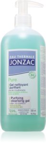 Jonzac Pure Purifying Cleansing Gel żel oczyszczający do skóry tłustej i mieszanej 500 ml