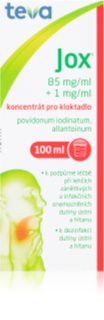 Jox Jox 85mg/ml+1mg/ml koncentrát pro kloktadlo 100 ml