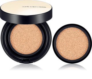 JUNG SAEM MOOL Essential Skin Nuder Cushion fond de ten hidratant, în burete + refill culoare Fair 2x14 g