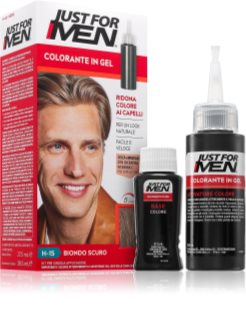 Just for Men Color Kit színező hajfesték uraknak árnyalat H-15 Dark Blond / Lightest Brown 1 db
