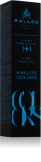 Kallos Colors Cream Hair Colour Hair Color shade 1N - Black 60 ml