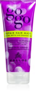 Kallos Gogo masque régénérant pour cheveux secs et abîmés 200 ml