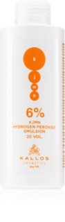 Kallos KJMN 6% Hydrogen Peroxide Emulsion 20 vol. emulsión oxidante cremosa 6% 150 ml