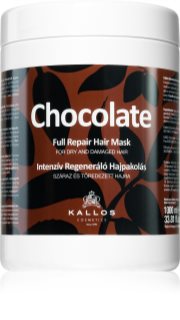 Kallos Kallos Classic Chocolate regenerační maska pro suché a poškozené vlasy
