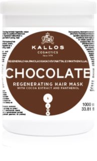 Kallos Kallos Classic Chocolate maschera rigenerante per capelli rovinati e secchi 1000 ml