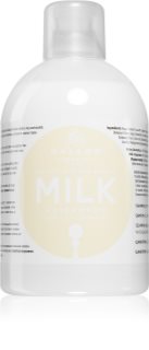 Kallos KJMN Professional Milk Šampoon kuivadeleja kahjustatud juustele 1000 ml