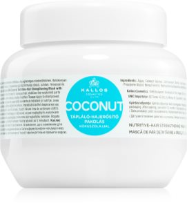 Kallos KJMN Professional Coconut tápláló maszk meggyengült hajra