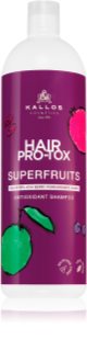 Kallos Hair Pro-Tox Superfruits hair shampoo with antioxidant effect