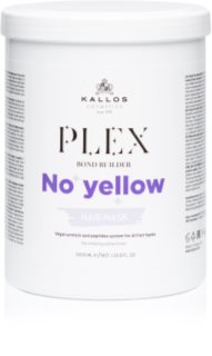 Kallos Plex No Yellow hair mask neutralising yellow tones