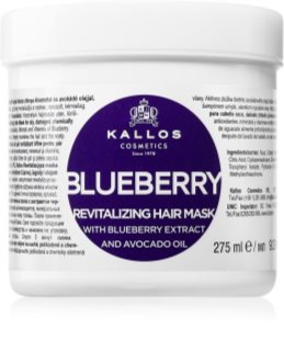 Kallos KJMN Professional Blueberry revitalizacijska maska za suhe, poškodovane, kemično obdelane lase
