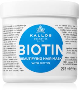 Kallos KJMN Professional Biotin maska pro tenké, slabé a lámavé vlasy